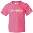 thumbnail image 3 of Inktastic Candy Hearts II Youth T-Shirt, 3 of 5