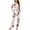 Red, variant on Mifsaly Christmas Pajama Sets for Women Cotton 2 Piece Xmas Trees Loose Long Sleeve Sleepwear 3 Buttons Crewneck Nightwear High Waisted Wide Leg Pants with Pockets 2025 Trendy Festival Loungewear