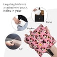 thumbnail image 3 of Custom Mickey Mouse Anime Cartoon Grocery Shopping Bags Funny Shopper Shoulder Tote Bag Large Capacity Portable Handbag, 3 of 5