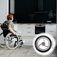 thumbnail image 1 of LABSERRON Roues de Remplacement Roues avant de Fauteuil Roulant pour Stabilité Caoutchouc Lot de 1, 1 of 6