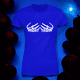 thumbnail image 3 of Playera Blusa Con Manos De Esqueleto Halloween Dia De Muertos Color Azul Talla Chica Marca Emil SaEs, 3 of 4