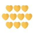 thumbnail image 5 of TOOYFUL Makeup Facial Sponges Cleanser Sponges Pad Heart Shaped Facial Cleansing Sponges Wood Pulp Face Cleaning Pads for Facials SPA Yellow 10pcs, 5 of 10