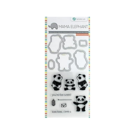 - Mama Elephant Clear Stamp/Die Panda