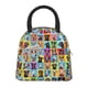 thumbnail image 1 of Balery Cute Dogs Collage Bolsa de Almuerzo para Mujeres, Caja de Almuerzo, Bolsa de Almuerzo Pequeña Impermeable, Tote de Almuerzo Reutilizable con Gran Capacidad, 1 of 6
