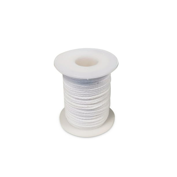 Candle Lab 200ft Candle Wicks Spool Cotton Braid Candle Wick Pre