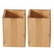 thumbnail image 1 of Bamboo Wood Desk Pen Pencil Holder Stand Multi Use Pencil Cup Pot Desk Organizer Pencil Holders Pen Holders, 1 of 5