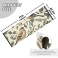 thumbnail image 5 of Yayeee Runner Rug for Bedroom 2'x6' Machine Washable Hallway Non Slip Mat, Green Birds, 5 of 8