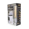 thumbnail image 3 of Thyme & Table 7-Piece Knife Block Set, Light Blue, 3 of 6