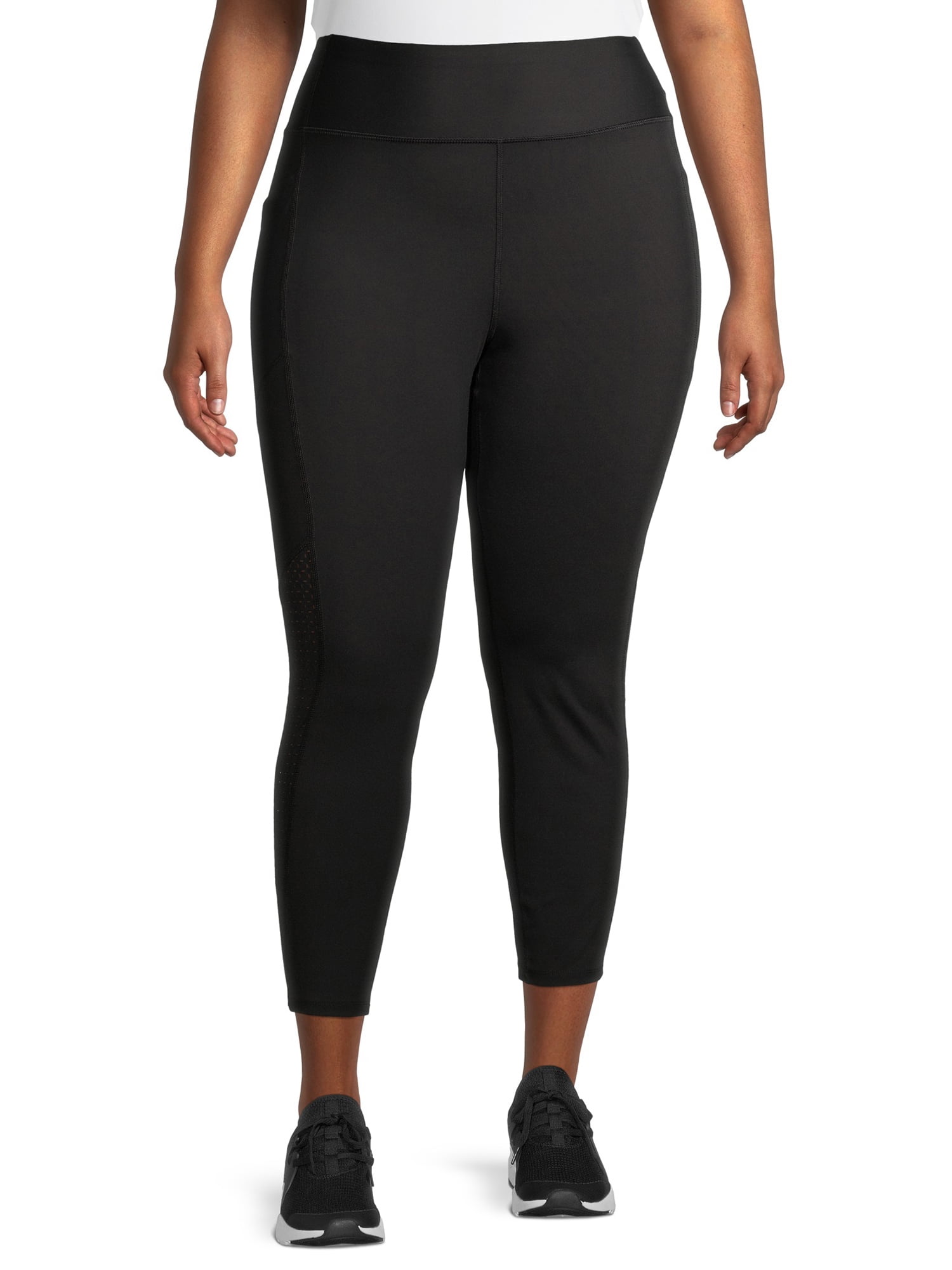 Avia Women's Plus Size Active Flex Technology Capri Leggings
