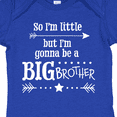 thumbnail image 4 of Inktastic So I'm Little, but I'm Going to Be a Big Brother Boys Baby Bodysuit, 4 of 5