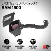 K&N Performance Cold Air Intake System: Easy Installation, Engineered to Maximize Airflow, Boost Horsepower & Torque, 63-1594