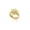 Gold, variant on Womens Copper Ring with Lotus Design Natural Opal Inlay and Cats Eye Stone Accent Retro Gold Tone Ring Elegant Jewelry Gift for Her Size 7
