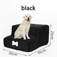 thumbnail image 3 of New Breathable Mesh Foldable Pet Stairs Detachable Pet Bed Cat Dog Ramp 2 Steps, 3 of 3