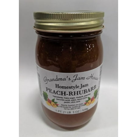 Rhubarb Jam - Grandma's Peach-Rhubarb Jam