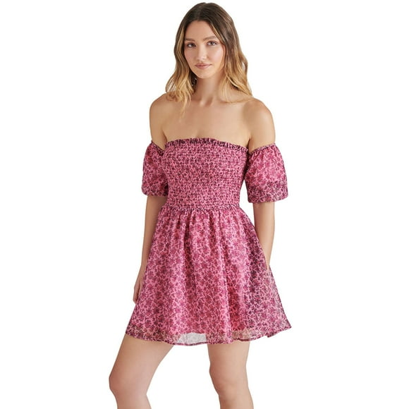Betsey Johnson Women's Puff Sleeve Dress