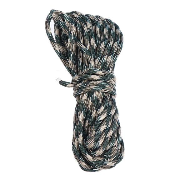 Mobutofu 1Set Survival Rope Tightly Woven For Hiking Camping Nylon Strength Parachute Cord