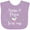 Lavender, variant on Inktastic Nana and Papa Love Me Heart Grandchild Boys or Girls Baby Bib