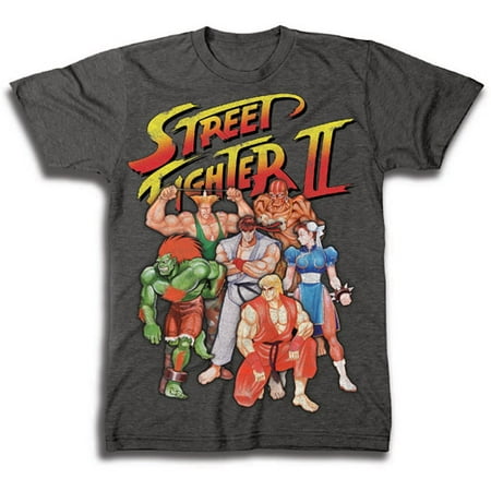 Men's Street Fighter Group Graphic Tee - Walmart.com