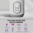 thumbnail image 3 of OldPAPA Baby Bottle Warmer, 8-in-1 Fast Breastmilk Milk Warmer Food Heater with Temperature Control,Digital Display, Defrost, Sterilizing, Keep, 3 of 7