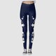 thumbnail image 2 of Gibobby pantalones nieve mujer Leggings deportivos estampados navideños de moda informal para mujer Leggings de moda (Azul marino, S), 2 of 5
