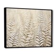 thumbnail image 2 of Designart "Symphony Of Golden Fronds IV" Ferns Floater Framed Canvas Prints, 2 of 5