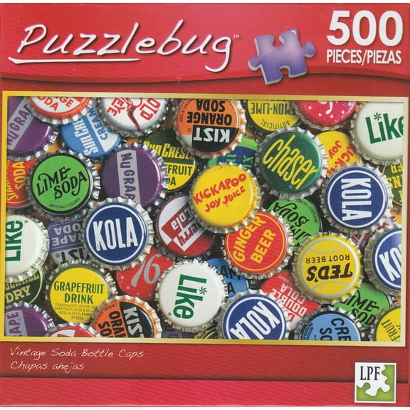 Puzzlebug 500 - Vintage Soda Bottle Caps