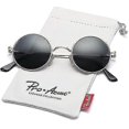 thumbnail image 3 of Lunettes de Soleil Rondes Polarisées Rétro pour Hommes et Femmes Style John Lennon, 3 of 3