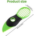 thumbnail image 5 of Bartans 3-in-1 Avocado Slicer Tool, Multifunctional Fruit Peeler, Cutter, Mash and Scooper 1 pack, 5 of 8