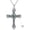 Malachite, variant on Cross Urn Necklaces for Ashes 925 Sterling Silver Turquoise Obsidian Opal Necklace Memorial Keepsakes Cremation Jewelry for Ashes for Men Women Loved Ones