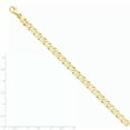 thumbnail image 2 of 14K Yellow Gold 6.25mm Polished Fancy Anchor Link Chain, 2 of 5