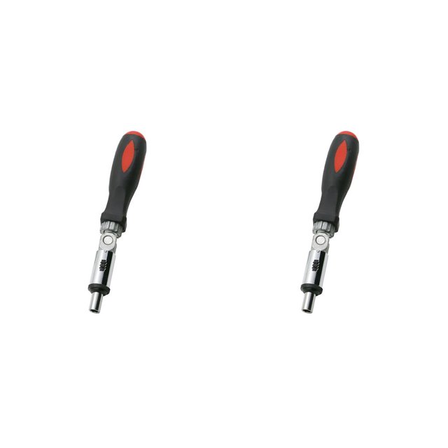 Cateissary Ratchet Screwdriver Machine Repair PU Self-adhesive 1/4 Tools Repairing Maintenance Interface Lock Non-slippery Driver No.1 2piezas