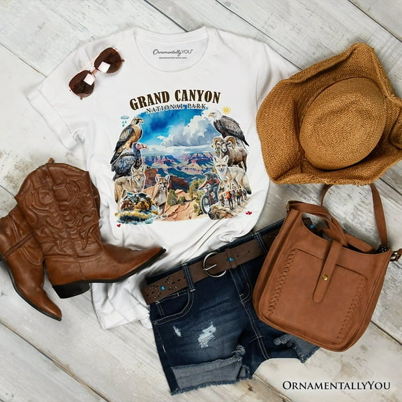 Breathtaking Grand Canyon Handmade T-Shirt, Vintage Arizona Nature and National Park Tee