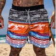 thumbnail image 2 of Pantalones cortos de playa con estampado de colores de verano a la moda para hombre Fridja  fhjkhfk457741, 2 of 7