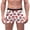 Red-Red1-ed, variant on Men's Funny Novelty Heart Print Boxer Briefs Underwear Valentine's Day Everyday Wear Sleep Bottom Underwear Red S