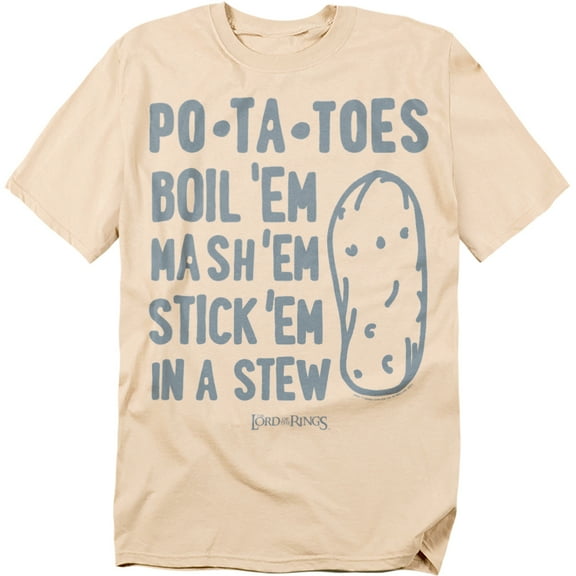 Lord Of The Rings T-Shirt The Taters Unisex Graphic Tee for Men & Women