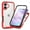 Red, variant on Dteck Case Built-in Screen Protector for iPhone 17,Slim Fit Full-Body Shock Absorption Sturdy TPU+PC Case Heavy Duty Shock Resistant Hard Cover for iPhone 17,Purple