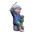 thumbnail image 1 of Figura de pescador, adorno de mesa, colección de escritorio, escultura de resina coleccionable para decoración del hogar y la oficina, versátil Chico, 1 of 8