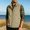 A05-Khaki, variant on Zysthvn Lightweight Vest Jackets for Men Casual Winter Cargo Full Zip Mens Jacket Outdoor Solid with Pockets Lapel Vests, Dark Blue S
