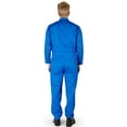 thumbnail image 2 of Natural Workwear Adult Big & Tall Long Sleeve Coverall Royal 3X-LargeTall - Runs 1 Size Small, 2 of 3