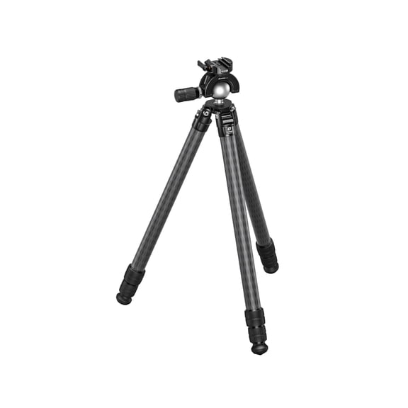 Leofoto SA-403CX/MH-X Outdoors Tripod w/ Dynamic Ball Head Set, Black, SA-403CX 