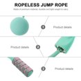 thumbnail image 3 of Cordless Jump Rope Ropeless Speed Skipping Rope Wireless Jumping Rope Tangle Free Weighted Skip Rope for Endurance Training Boxing Weight Loss, 3 of 8