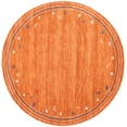 thumbnail image 2 of Safavieh Himalaya Charmaine Solid Wool Area Rug, Rust, 6' x 6' Round, 2 of 10