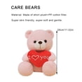 thumbnail image 4 of SAYOO Valentine's Day Bear Doll with Heart, 11 Inch Cute I Love You Bear Stuffed Toy, Gift for Girlfriend, 4 of 5