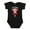 AB-Black, variant on Inktastic Monkey 1st Birthday 1 Year Old Girl Girls Baby Bodysuit