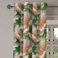 thumbnail image 3 of Ambesonne Spring Grommet Curtain, Peachy Petals Nature Pattern, 50"x72", Pale Rose and Fern Green, 3 of 5
