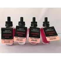 Bath and Body Works 4 Pack Cinnamon Stick Wallflower Fragrance Refill 0.8 Oz
