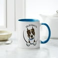 thumbnail image 4 of CafePress - AMSTAFF Brindle IAAM Mugs - 11 oz Ceramic Mug - Novelty Coffee Tea Cup, 4 of 4