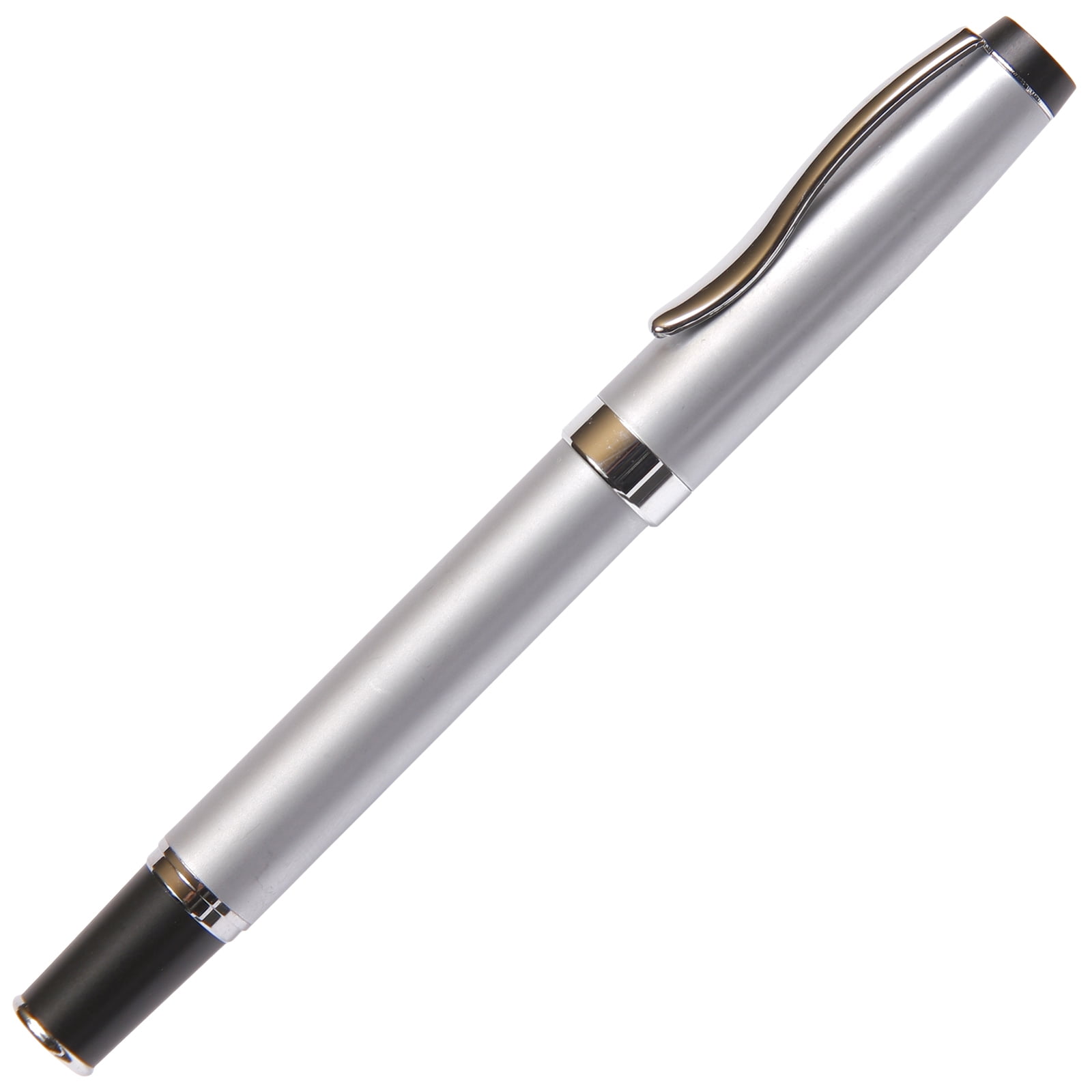 Gripper Roller Ball Pen - Silver with Single Gift Box Rosewood