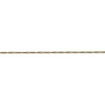 thumbnail image 3 of 14k Yellow Gold 16 Inch 1.25mm Figaro Spring Necklace Ring Chain Pendant Charm, 3 of 9