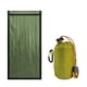 thumbnail image 1 of Saco de dormir de emergencia térmico impermeable Bivy Saco Manta (Verde militar B) Ehuebsd  Para Estrenar, 1 of 3